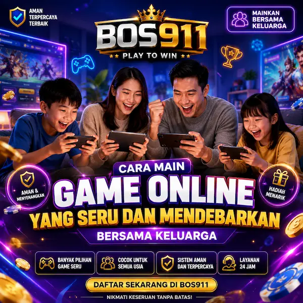 BOS911 : Cara Main Game Online Yang Seru Dan Mendebarkan Bersama Keluarga